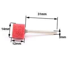 Ніткана шліфувальна головка, Діаметр: 14, Зерно: 150, изображение 2