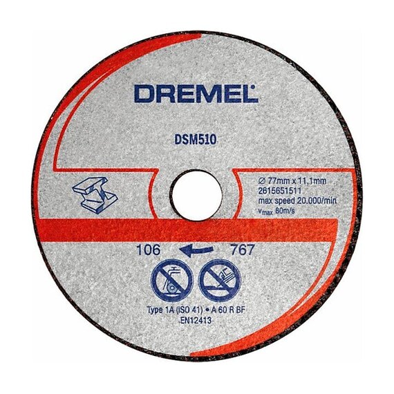 Відрізний диск Dremel DSM510 77 мм