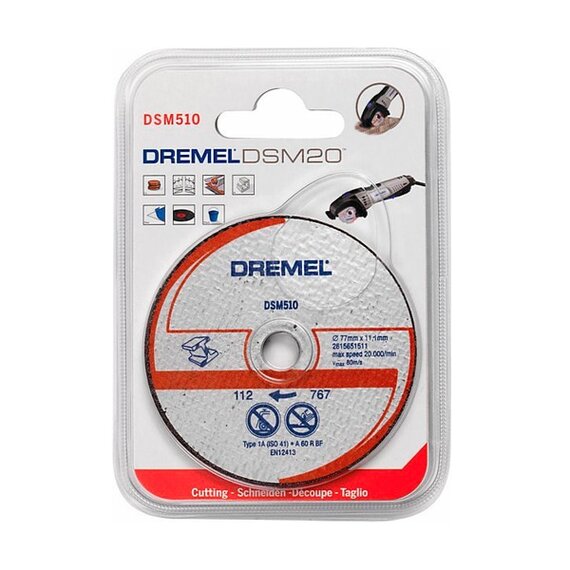 Відрізний диск Dremel DSM510 77 мм, изображение 4